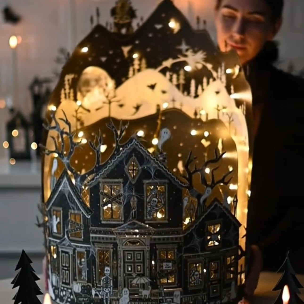 đ WinterGlow Village â En magisk juldekoration