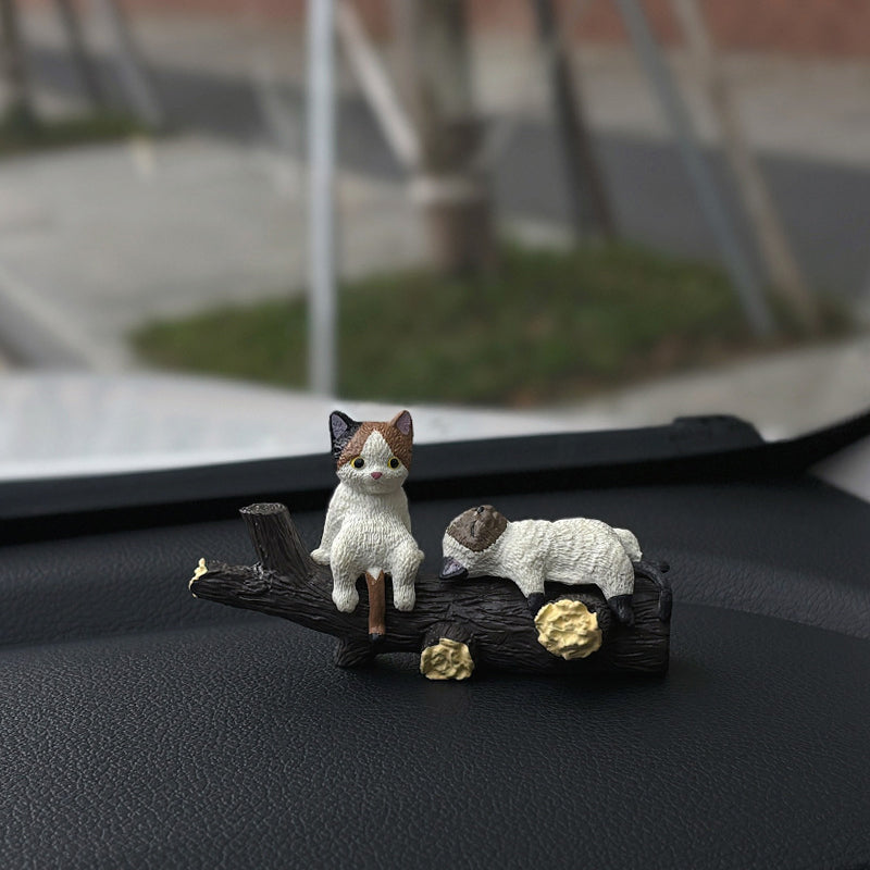 Söt katt Bilskärm Ornament
