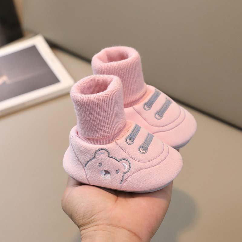 Söta Björn Första Gåskor Slip-on Småbarnsskor