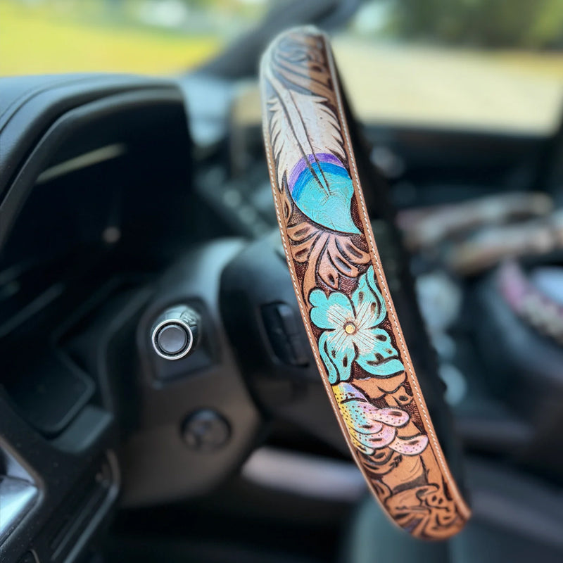 đ€ Western Cowboy Steering Wheel Cover