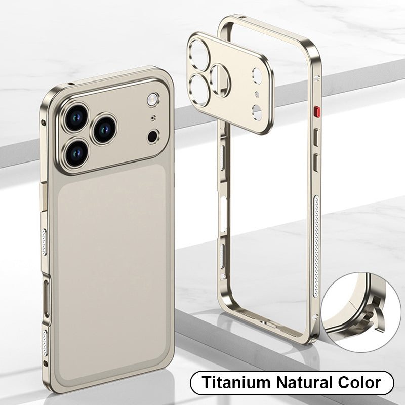 Metallobjektiv Aluminiumlegeringsram Mobiltelefonfodral