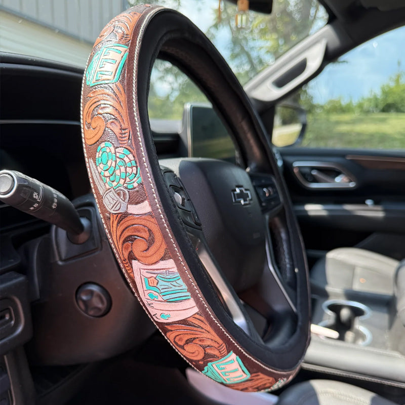 đ€ Western Cowboy Steering Wheel Cover