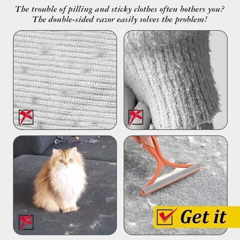 ✨Köp en, få en gratis✨Dubbelhövdad manuell hårborttagare