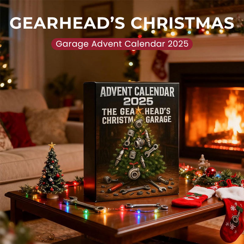 Gearheads julgarage-adventskalender 2025 🔧🎄🚗