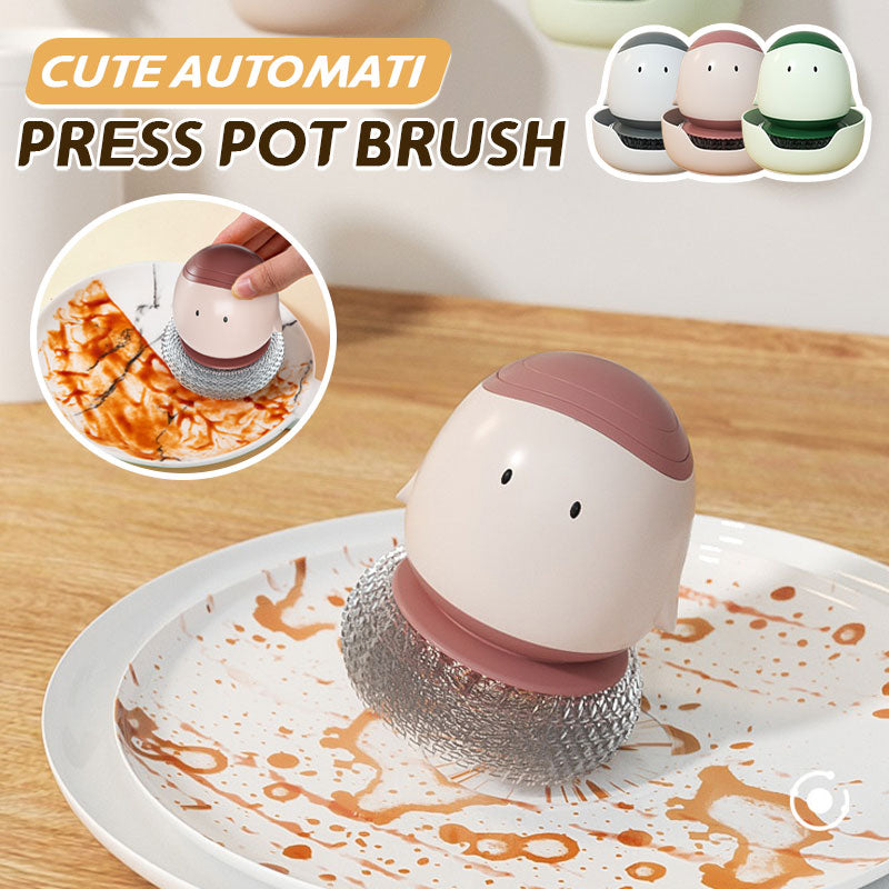 đł Cute Automatic Press Pot Brush