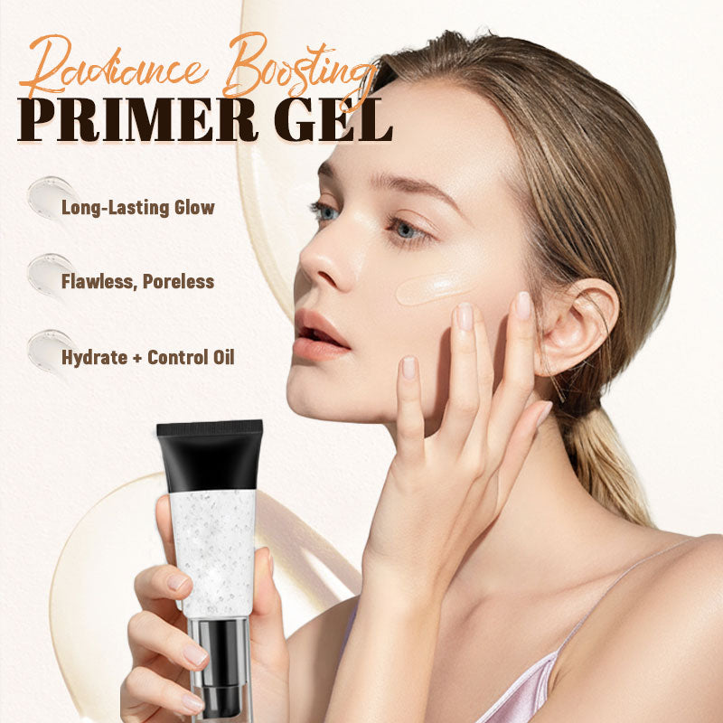 ✨ Radiance Boosting Primer Gel – Felfri, porfri, långvarig lyster ✨