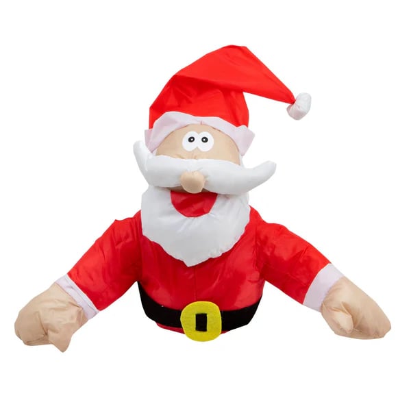Kraschande renar och jultomten set