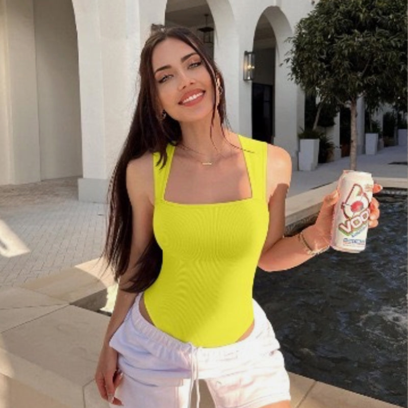 ✨ Ärmlös body med byxkontroller