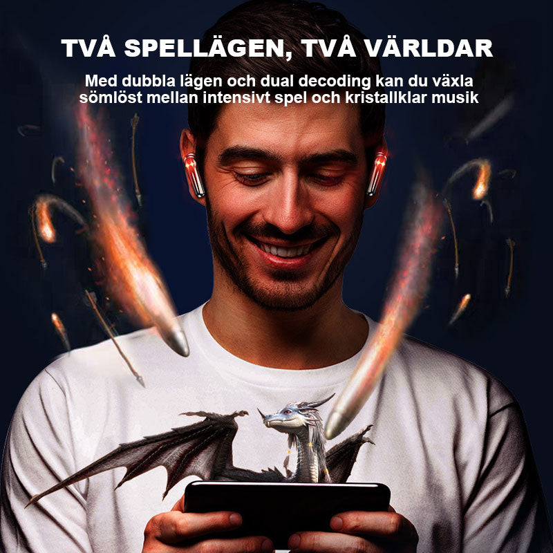 Bluetooth-Headset För E-Sport Och Spel I Örat