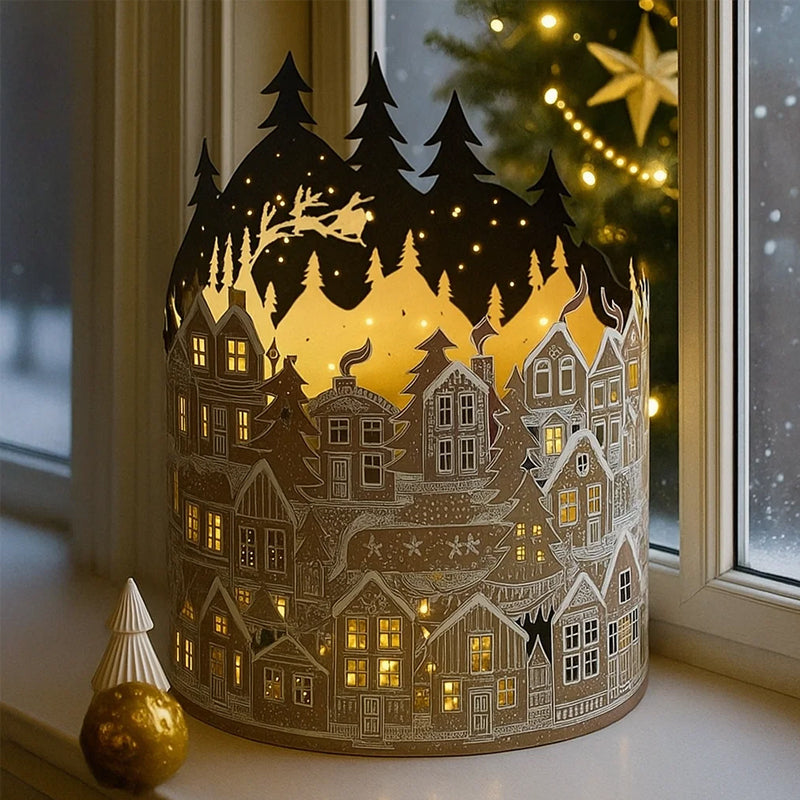đ WinterGlow Village â En magisk juldekoration