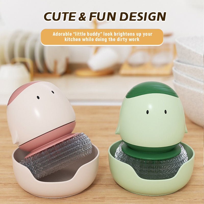 đł Cute Automatic Press Pot Brush
