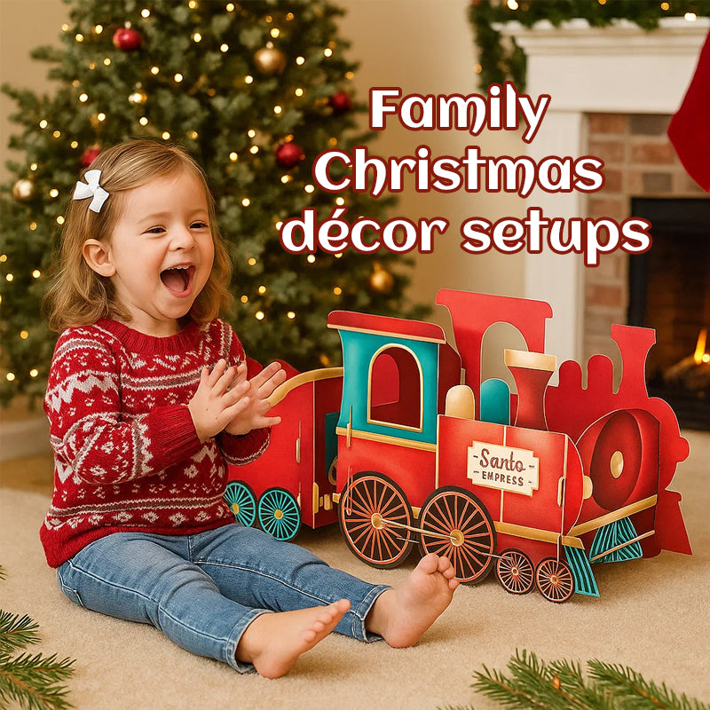 đ Der Geschenkezug des Weihnachtsmanns â Verbreiten Sie Weihnachtsstimmung mit Stil! đđ