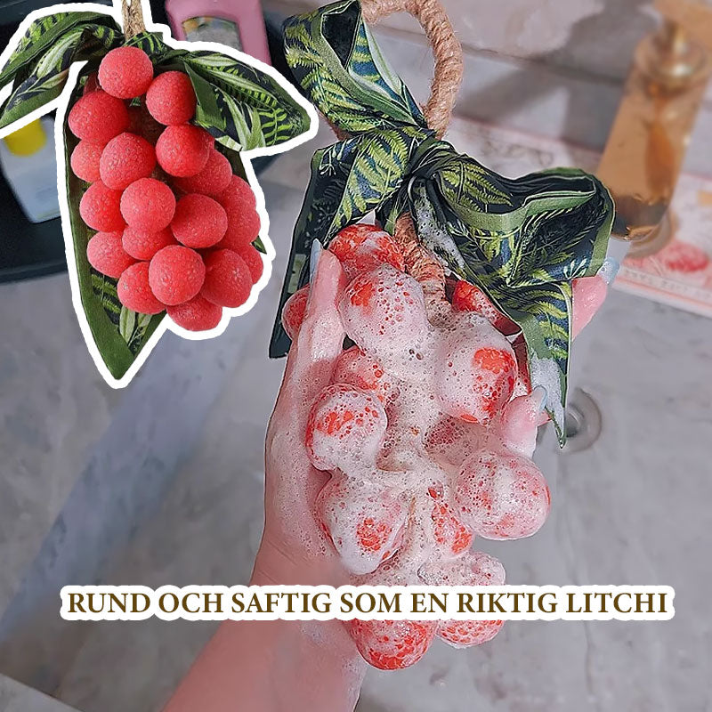 🍒 Imiterad litchiformad tvål| Fruktig doft, utsökt och praktisk 🍃