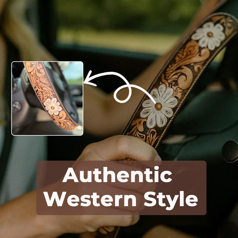 đ€ Western Cowboy Steering Wheel Cover