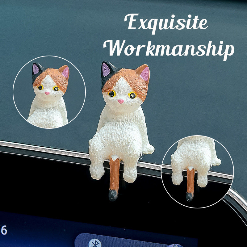 Söt katt Bilskärm Ornament