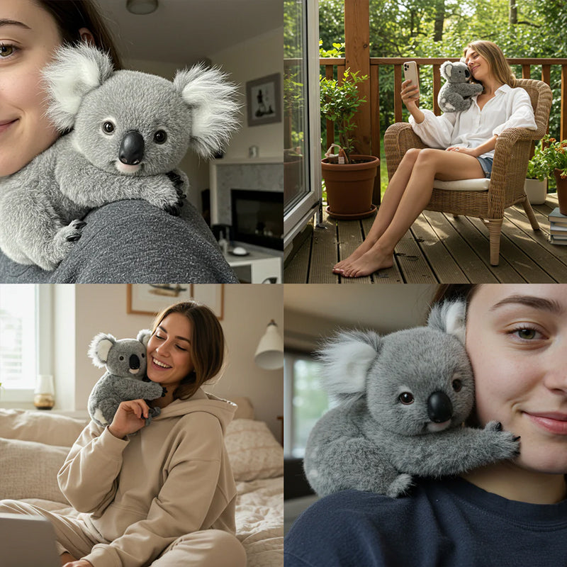 Läkande Papa Koala-docka | Ge dig själv en mjuk kram🌿