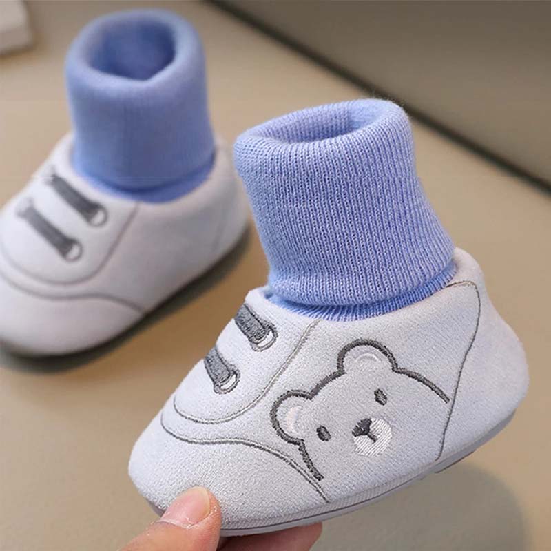 Söta Björn Första Gåskor Slip-on Småbarnsskor