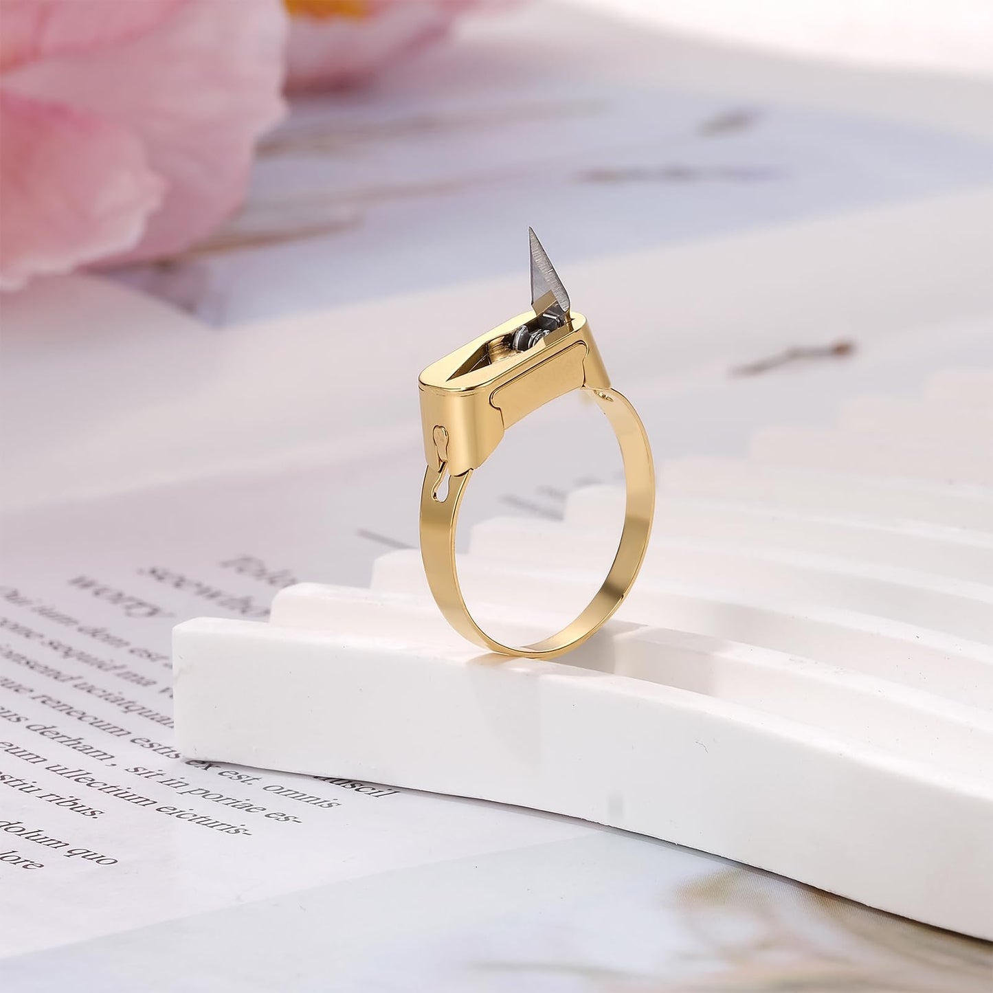 💍Ringkniv i metall för självförsvar