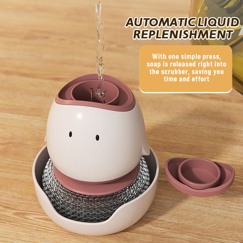 đł Cute Automatic Press Pot Brush