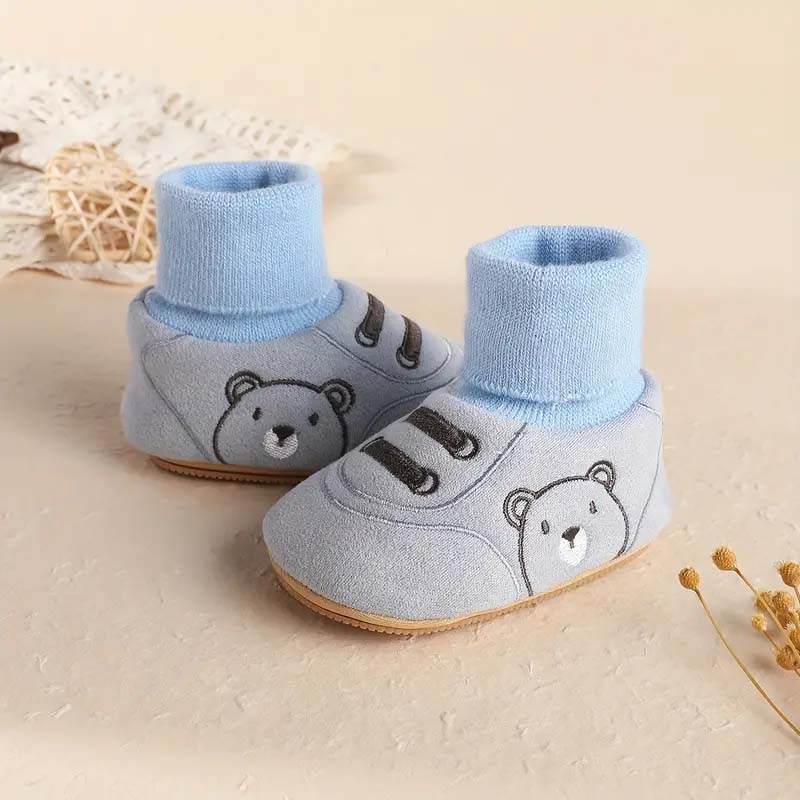 Söta Björn Första Gåskor Slip-on Småbarnsskor
