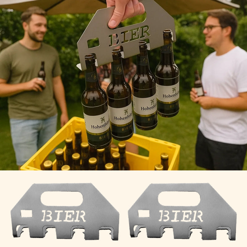 Quad ölöppnare och bärare