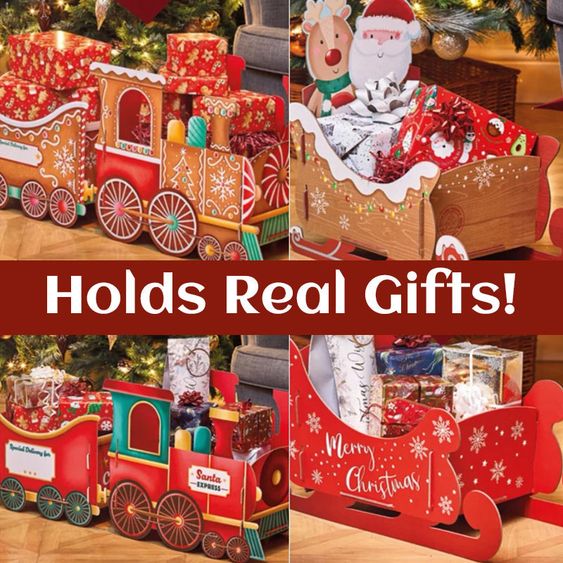 đ Der Geschenkezug des Weihnachtsmanns â Verbreiten Sie Weihnachtsstimmung mit Stil! đđ