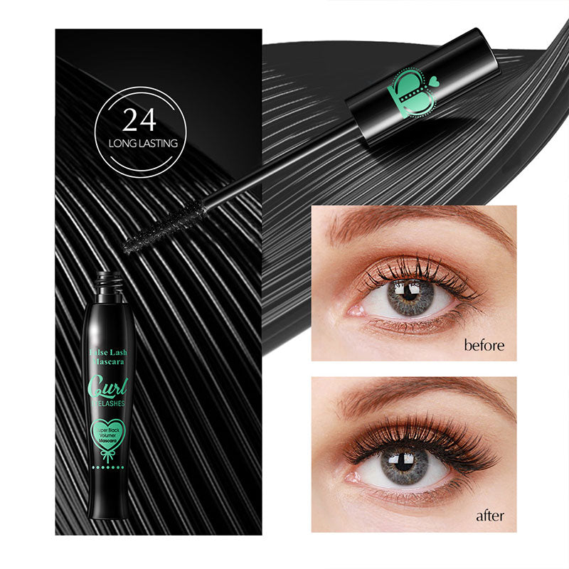 Vattenfast mascara som böjer och förlänger