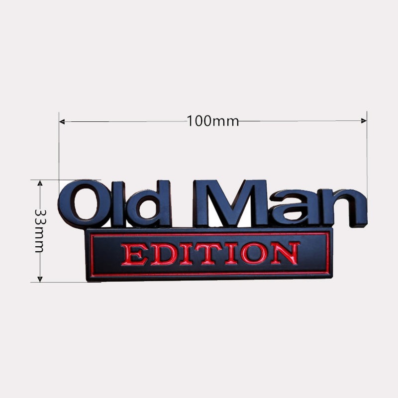đ Old Man Edition bilemblem