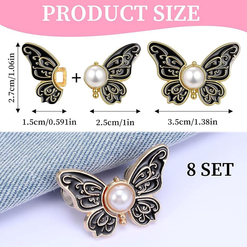 Specialerbjudande✨10-pack avtagbara fjärilsclips🦋