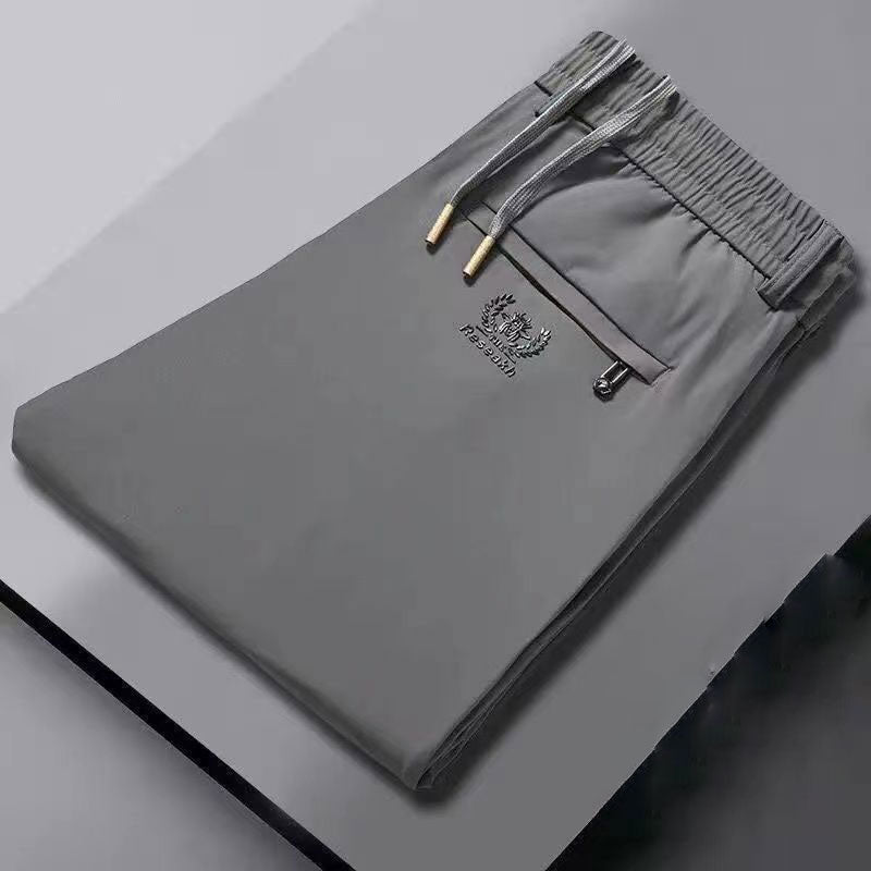 Ice Silk Stretch Fritidsbyxor för män