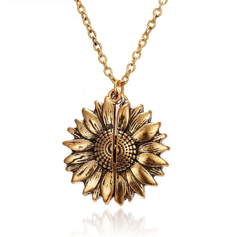 Du är mitt solsken solros halsband