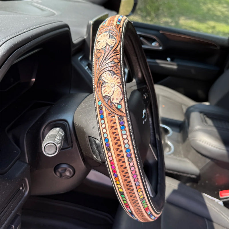 đ€ Western Cowboy Steering Wheel Cover