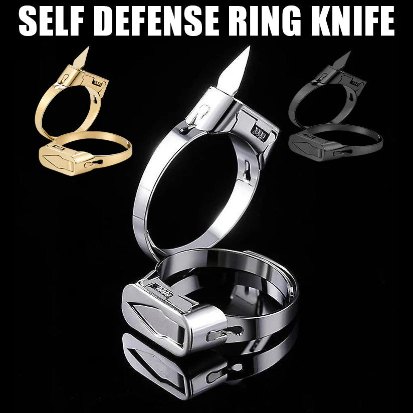 💍Ringkniv i metall för självförsvar
