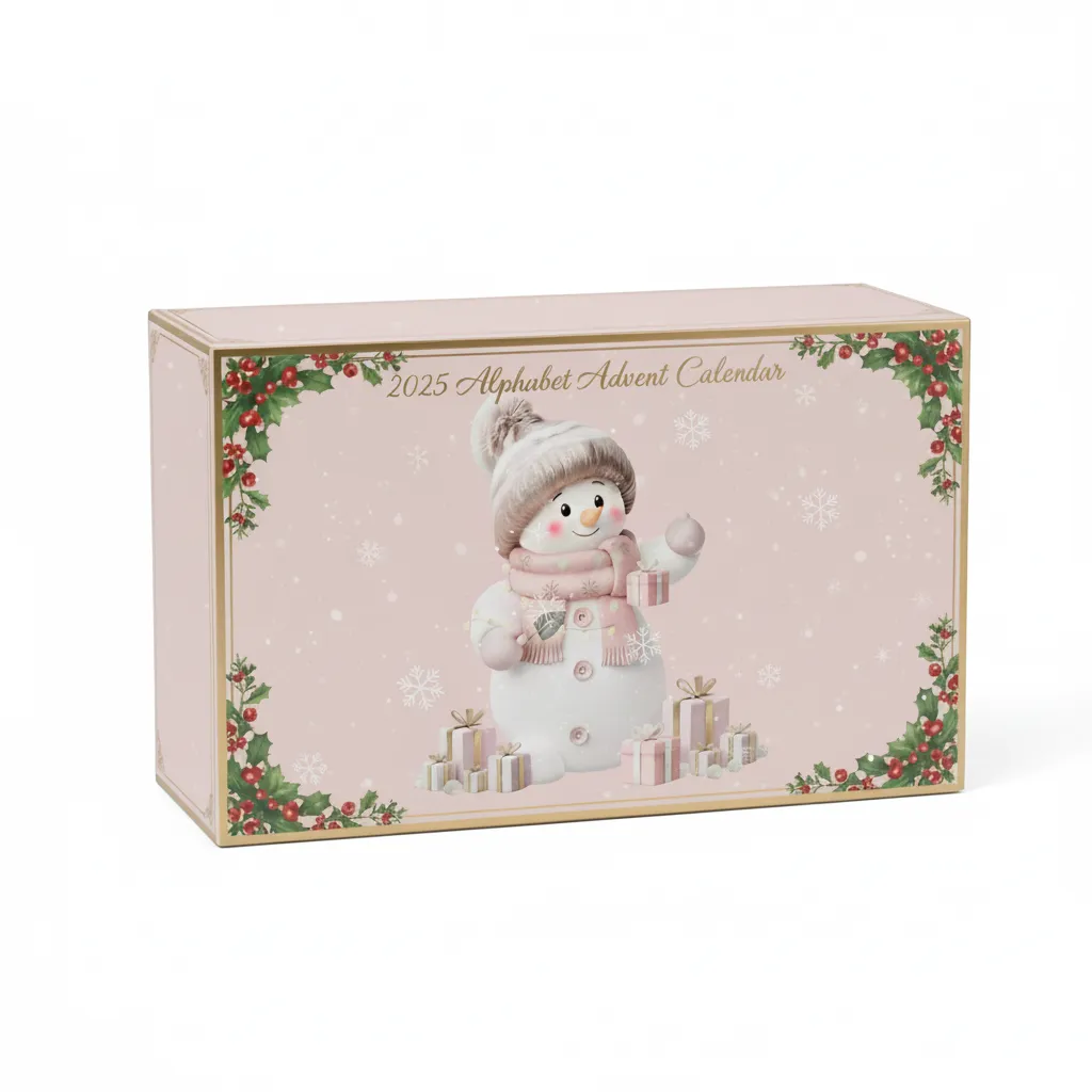 đ2025 Alfabetets snögubbe-adventskalender âïžâïž