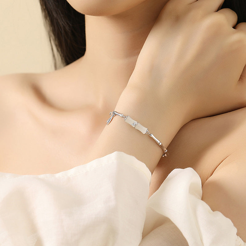 ✨Kvinnors Bambu-Kedjearmband
