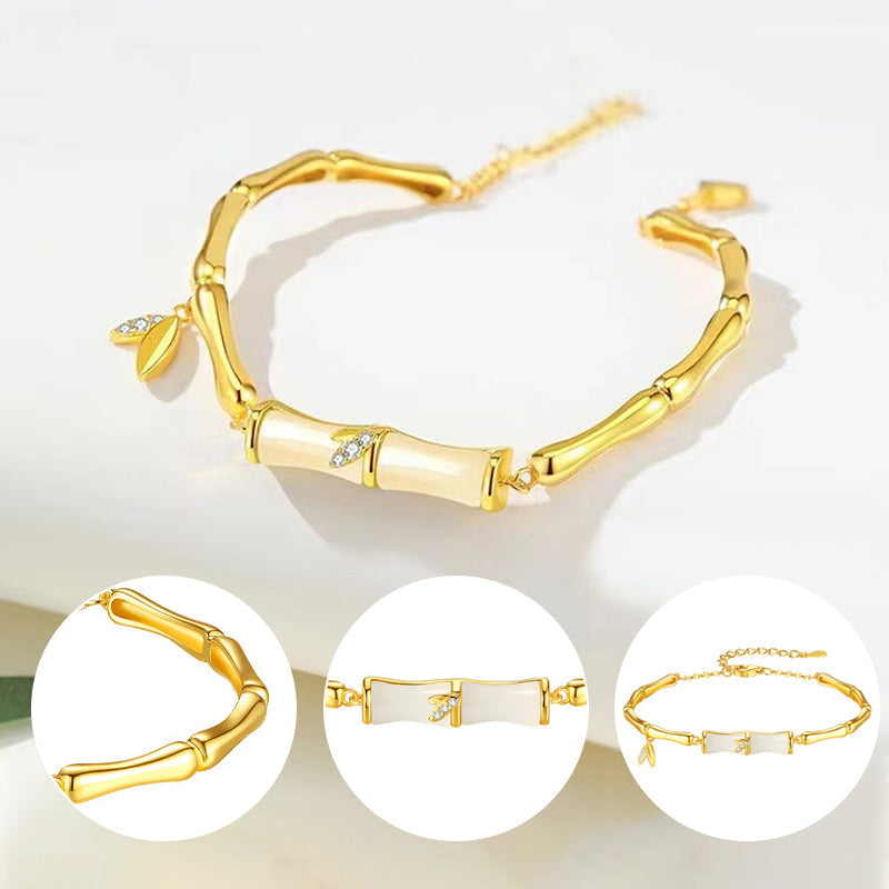 ✨Kvinnors Bambu-Kedjearmband