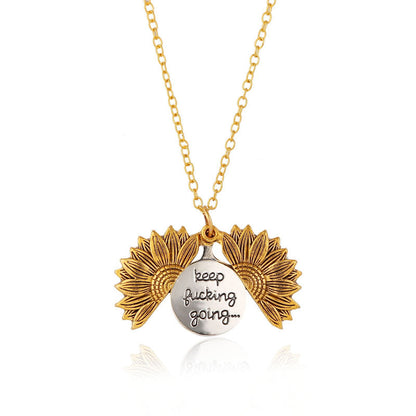 Du är mitt solsken solros halsband