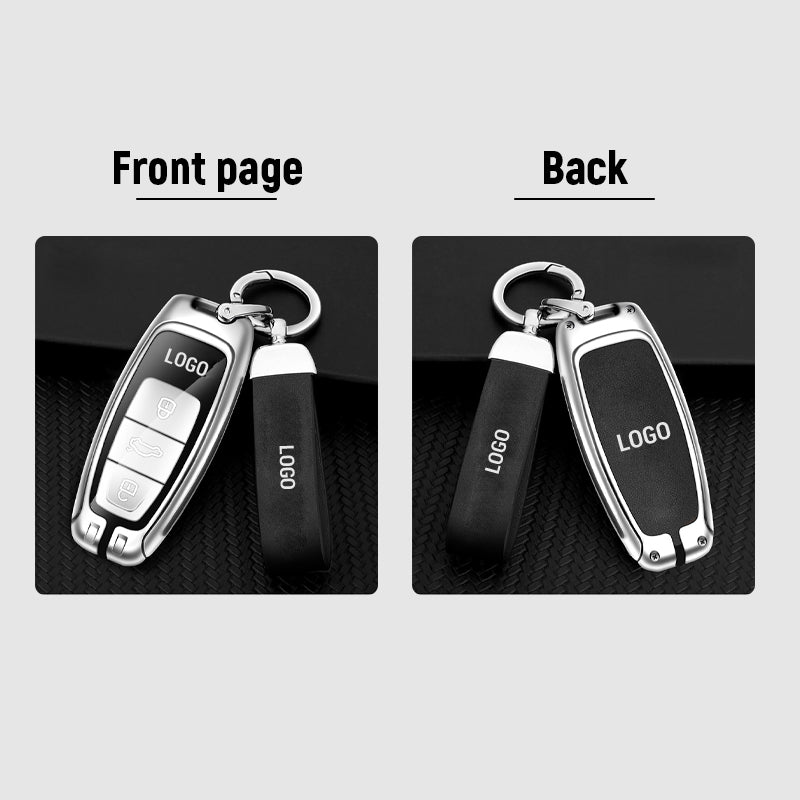 Suitable for Chevrolet Models - Genuine Leather Key Cover
