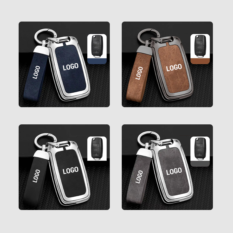 Suitable for the Volkswagen series - key cover made of genuine leather