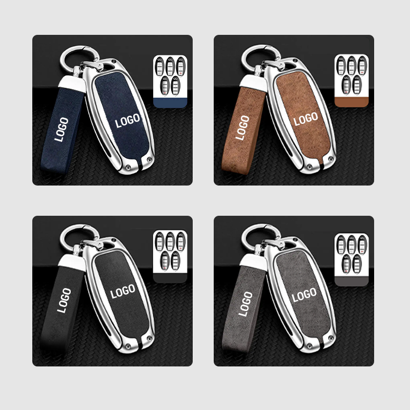 Suitable for Infiniti Models - Genuine Leather Key Cover