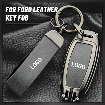 Suitable for Ford Models - Genuine Leather Key Cover