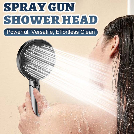 🚿 Duschmunstycke med sprutpistol – Kraftfull, mångsidig och enkel rengöring