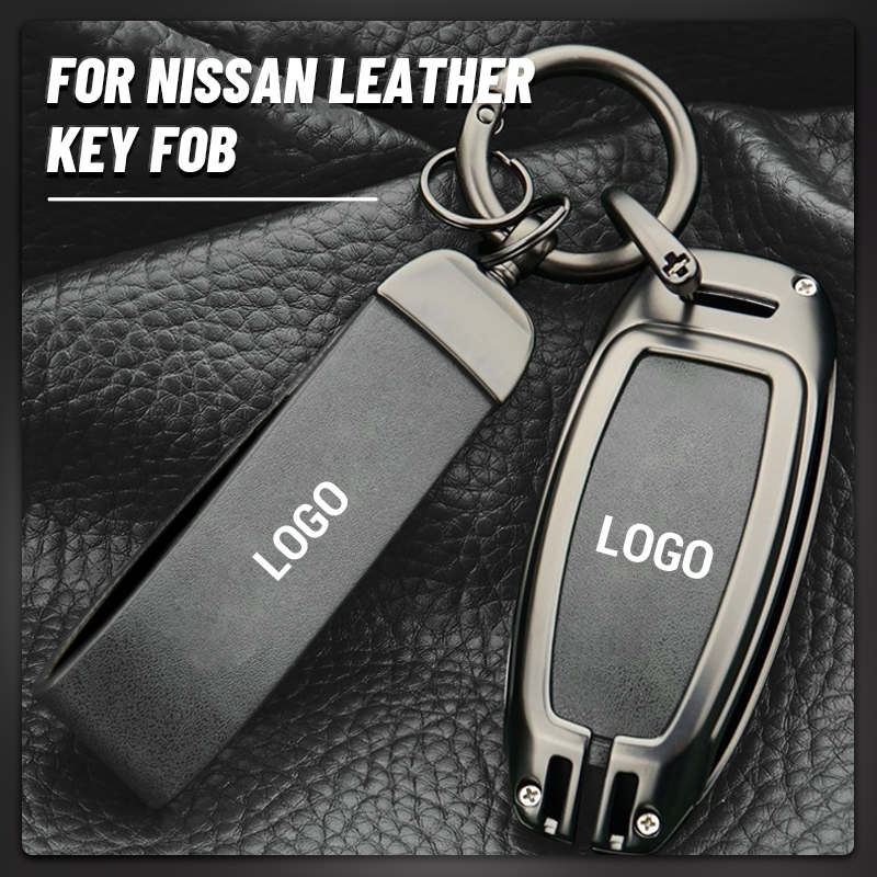 Suitable for Nissan Models - Genuine Leather Key Cover