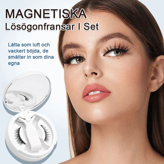 ✨Denna veckas specialerbjudande, köp 1 få 2 gratis——Magnetiska Lösögonfransar