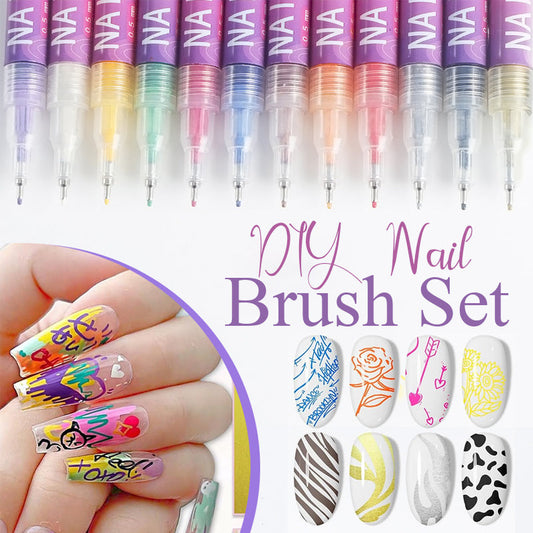 Professionellt nagelborsteset
