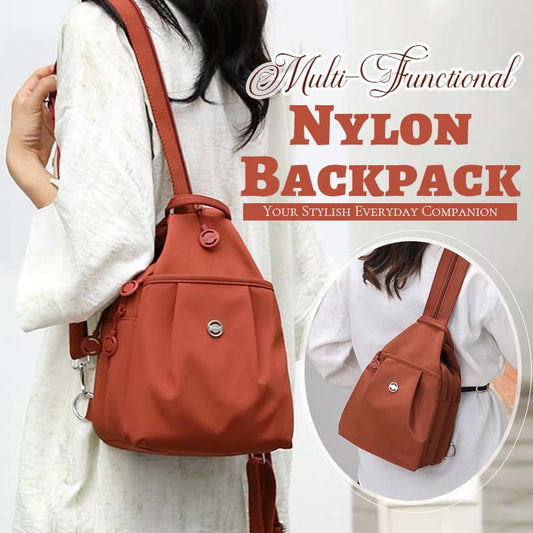 🎒 Multifunktionell nylonryggsäck · Din snygga vardagskompanjon