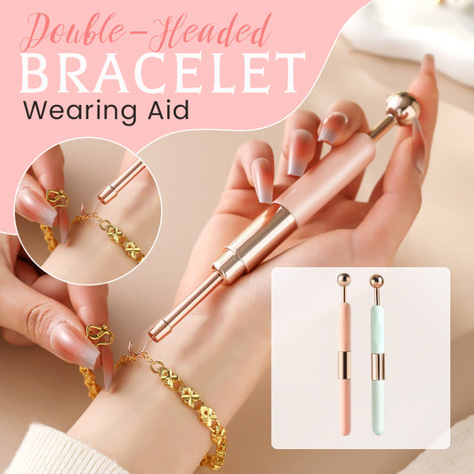 Hjälpmedel för bärande av dubbelhövdade armband