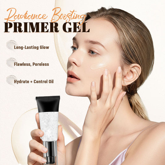✨ Radiance Boosting Primer Gel – Felfri, porfri, långvarig lyster ✨