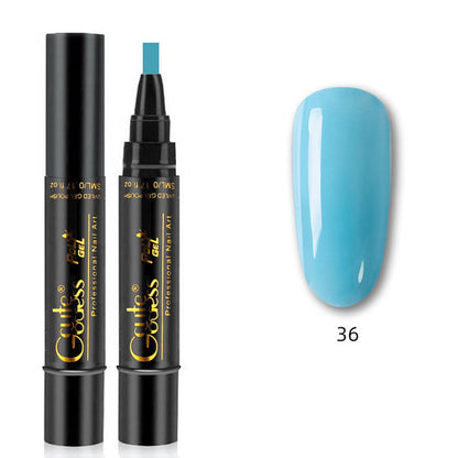 Enstegslim Tre-i-ett Nagellackpenna