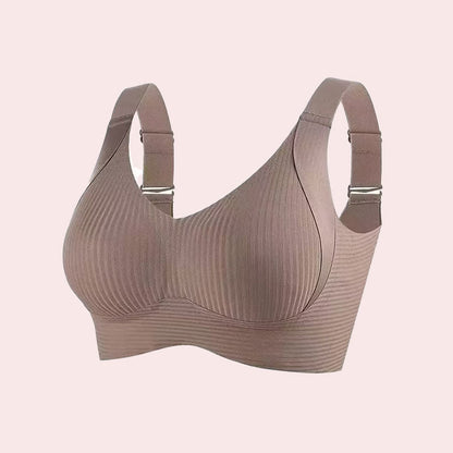 🎁Ribbad push-up-bh med justerbara byglar för kvinnor